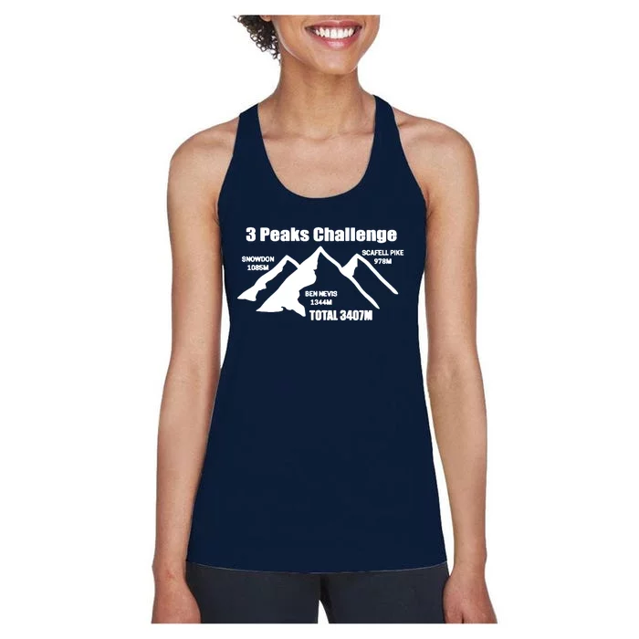 3 Peaks Challenge Women's Racerback Tank