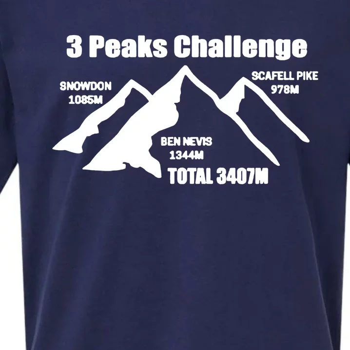 3 Peaks Challenge Sueded Cloud Jersey T-Shirt