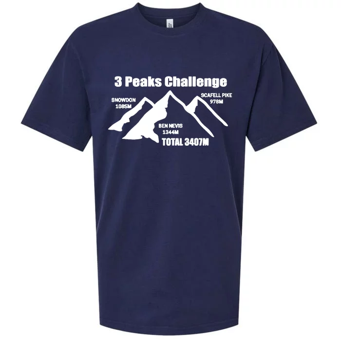 3 Peaks Challenge Sueded Cloud Jersey T-Shirt