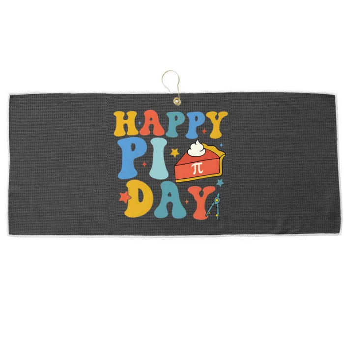 3.14 PI Day Pie Day Pi Symbol For Math Lovers Large Microfiber Waffle Golf Towel