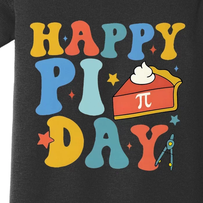 3.14 PI Day Pie Day Pi Symbol For Math Lovers Baby Bodysuit