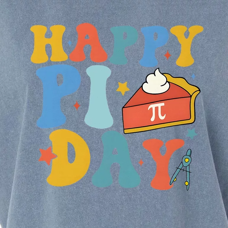 3.14 PI Day Pie Day Pi Symbol For Math Lovers Garment-Dyed Women's Muscle Tee