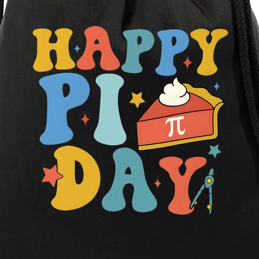 3.14 Pi Day Pie Day Pi Symbol For Math Lovers Drawstring Bag