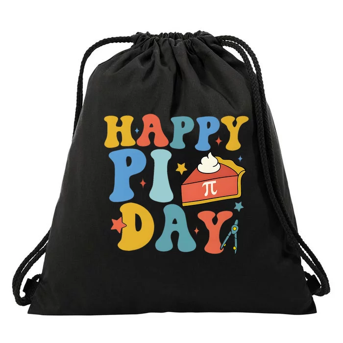 3.14 Pi Day Pie Day Pi Symbol For Math Lovers Drawstring Bag