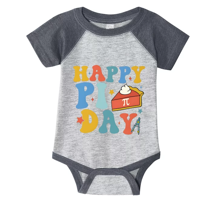 3.14 Pi Day Pie Day Pi Symbol For Math Lovers Infant Baby Jersey Bodysuit