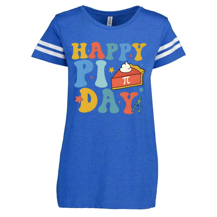 3.14 Pi Day Pie Day Pi Symbol For Math Lovers Enza Ladies Jersey Football T-Shirt