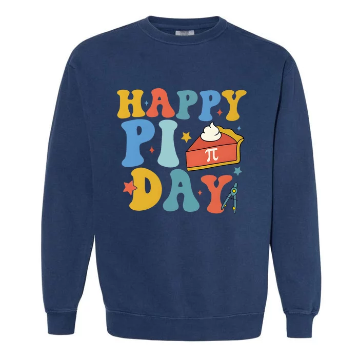 3.14 Pi Day Pie Day Pi Symbol For Math Lovers Garment-Dyed Sweatshirt