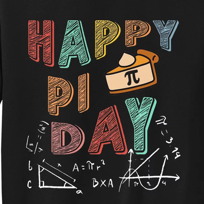 3.14 PI Day Pie Day Pi Symbol For Math Lovers Tall Sweatshirt