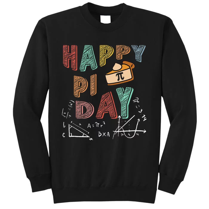 3.14 PI Day Pie Day Pi Symbol For Math Lovers Tall Sweatshirt