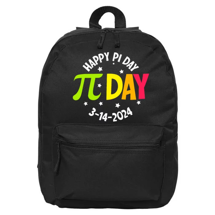 3.14 Pi Day Pie Day Pi Symbol For Math Lovers 16 in Basic Backpack