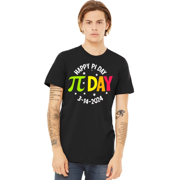 3.14 Pi Day Pie Day Pi Symbol For Math Lovers Premium T-Shirt