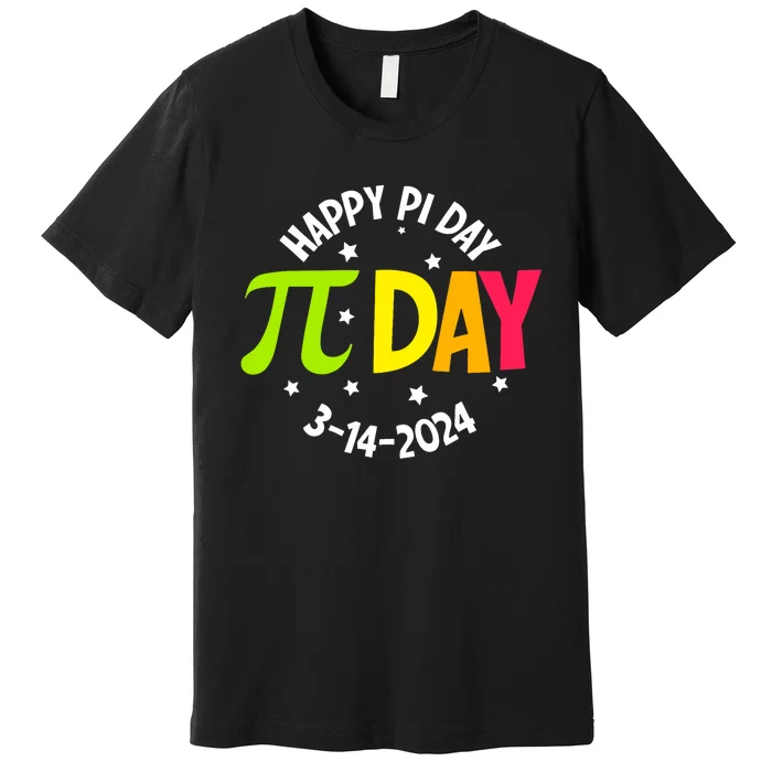 3.14 Pi Day Pie Day Pi Symbol For Math Lovers Premium T-Shirt