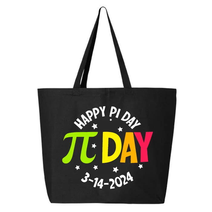 3.14 Pi Day Pie Day Pi Symbol For Math Lovers 25L Jumbo Tote