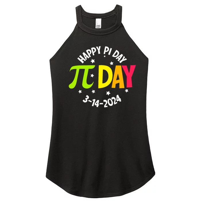 3.14 Pi Day Pie Day Pi Symbol For Math Lovers Women’s Perfect Tri Rocker Tank