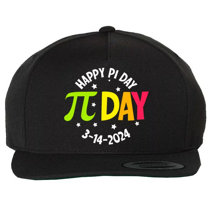 3.14 Pi Day Pie Day Pi Symbol For Math Lovers Wool Snapback Cap