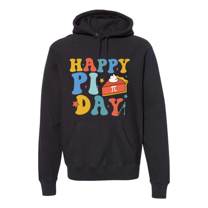 3.14 PI Day Pie Day Pi Symbol For Math Lovers Premium Hoodie