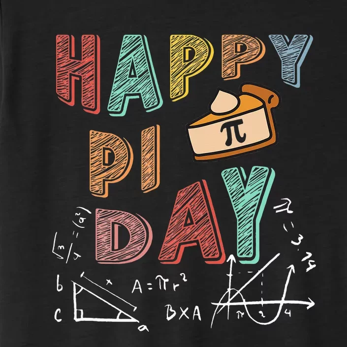 3.14 PI Day Pie Day Pi Symbol For Math Lovers ChromaSoft Performance T-Shirt