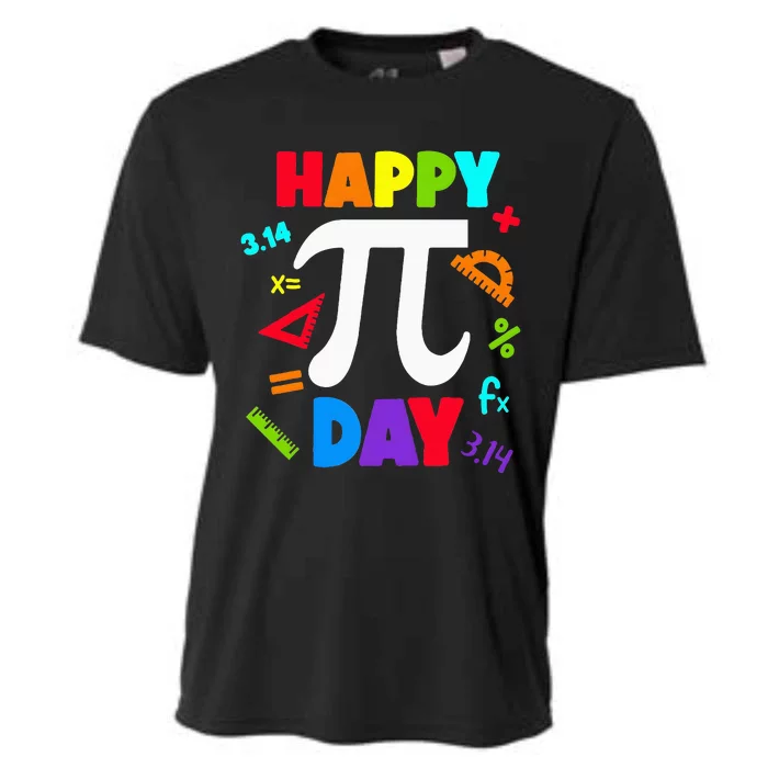 3.14 PI Day Pie Day Pi Symbol For Math Lovers Cooling Performance Crew T-Shirt