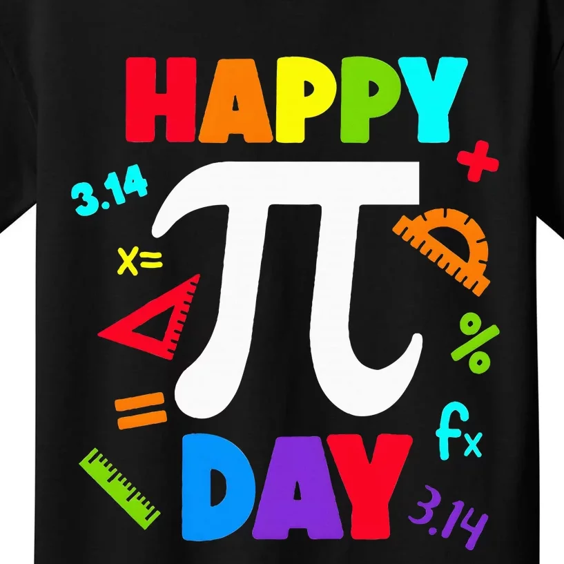 3.14 PI Day Pie Day Pi Symbol For Math Lovers Kids T-Shirt