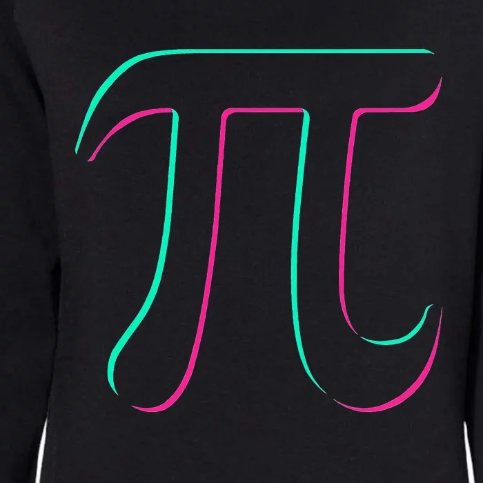 3.14 Pi Digits Glitch 3.14 Pi Math Teacher Happy Pi Day Womens California Wash Sweatshirt