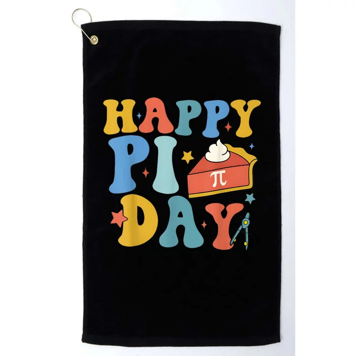 3.14 Pi Day Pie Day Pi Symbol For Math Lovers Platinum Collection Golf Towel