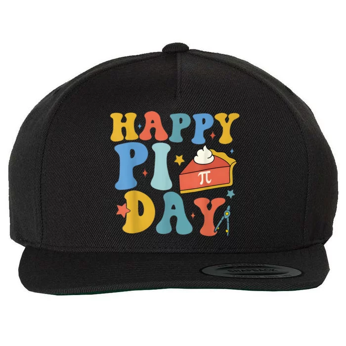 3.14 Pi Day Pie Day Pi Symbol For Math Lovers Wool Snapback Cap