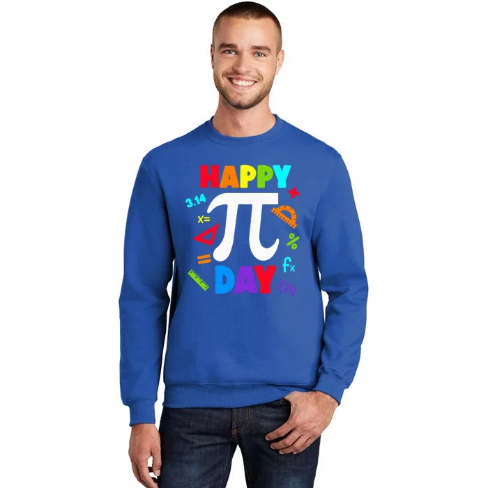 3.14 PI Day Pie Day Pi Symbol For Math Lovers Tall Sweatshirt