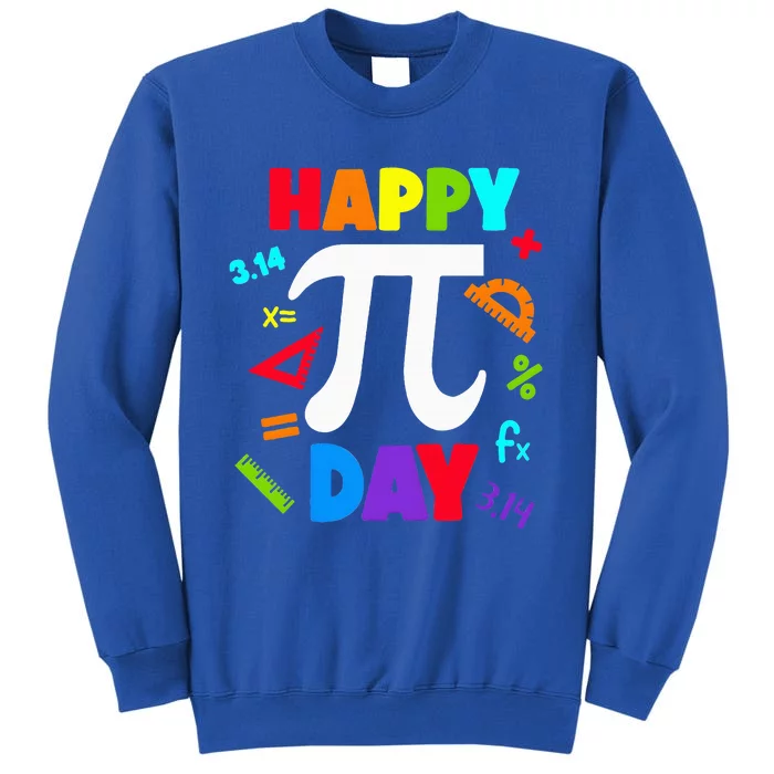 3.14 PI Day Pie Day Pi Symbol For Math Lovers Tall Sweatshirt