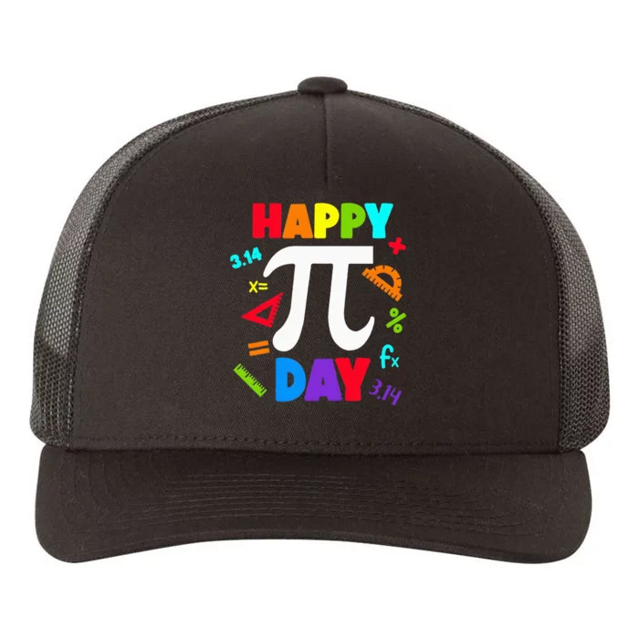 3.14 PI Day Pie Day Pi Symbol For Math Lovers Yupoong Adult 5-Panel Trucker Hat