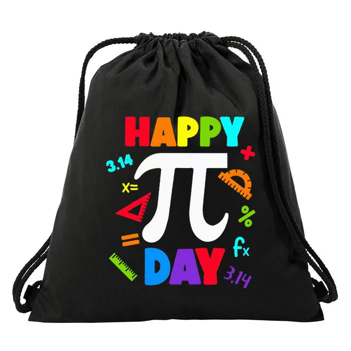 3.14 PI Day Pie Day Pi Symbol For Math Lovers Drawstring Bag