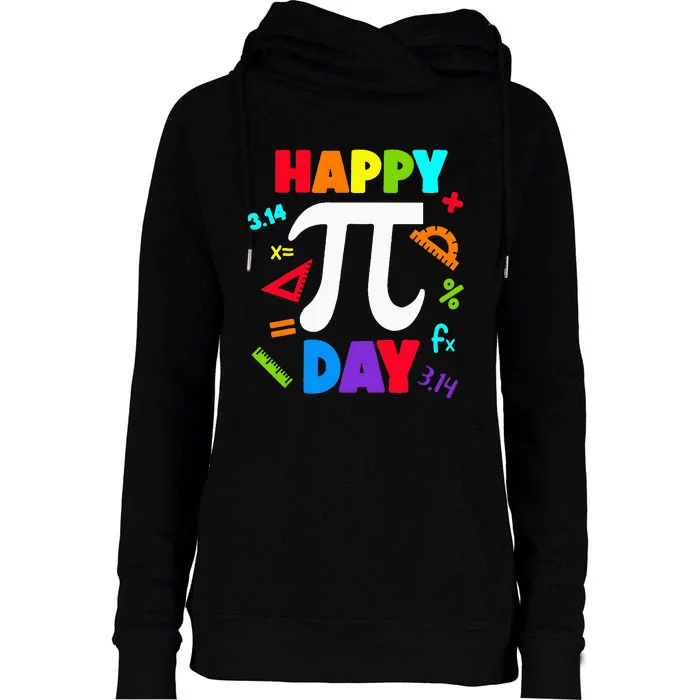 3.14 PI Day Pie Day Pi Symbol For Math Lovers Womens Funnel Neck Pullover Hood