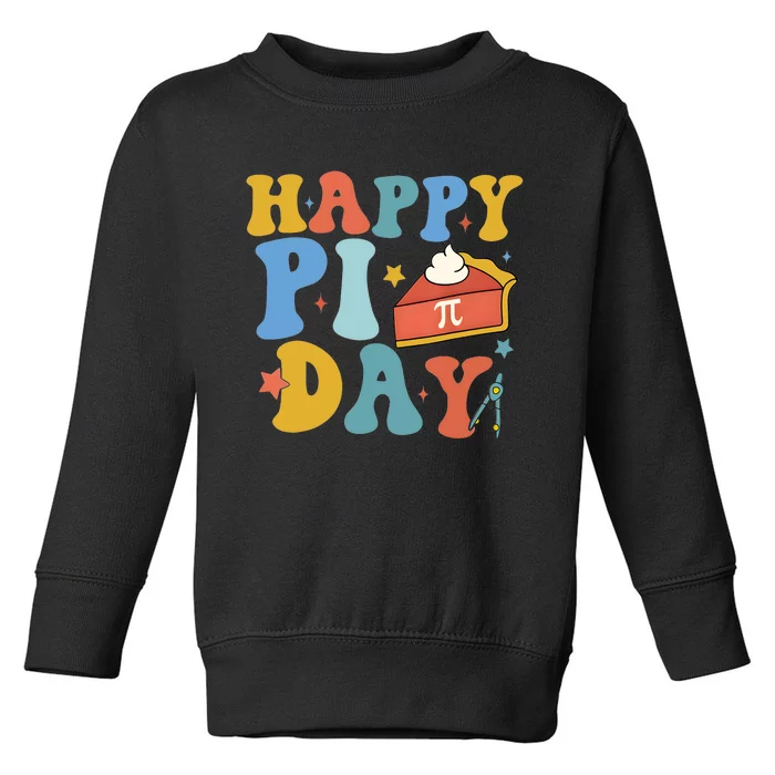 3.14 Pi Day Pie Day Pi Symbol For Math Lovers Toddler Sweatshirt