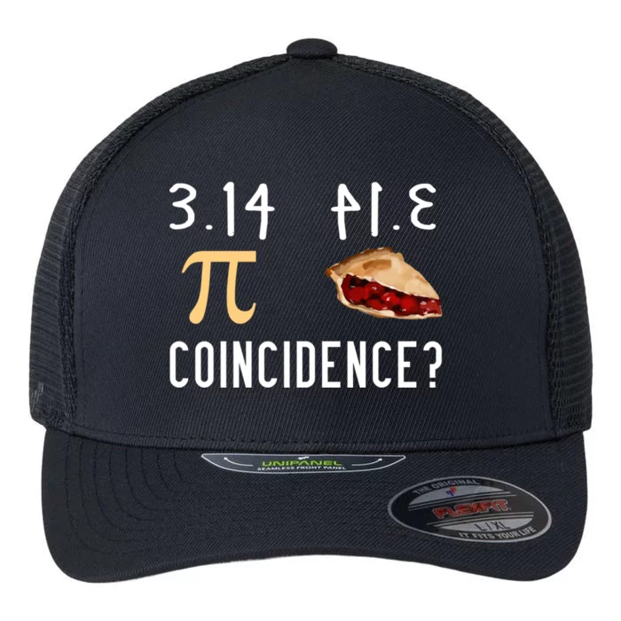 314 Pie Funny Pi Day Gift Flexfit Unipanel Trucker Cap