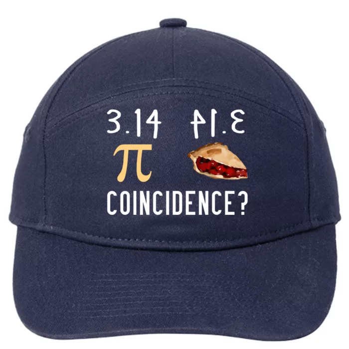 314 Pie Funny Pi Day Gift 7-Panel Snapback Hat