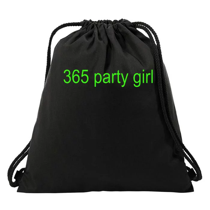 365 Party Girl Brat Drawstring Bag