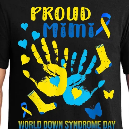 321 Proud Mimi Down Syndrome Awareness  T21 Pajama Set