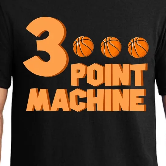 3 Point Machine - Three Point Shooter Ball - Basketball Pajama Set