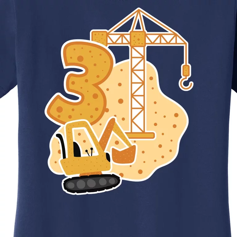 3rd Birthday Construction Women's T-Shirt