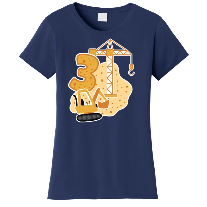 3rd Birthday Construction Women's T-Shirt