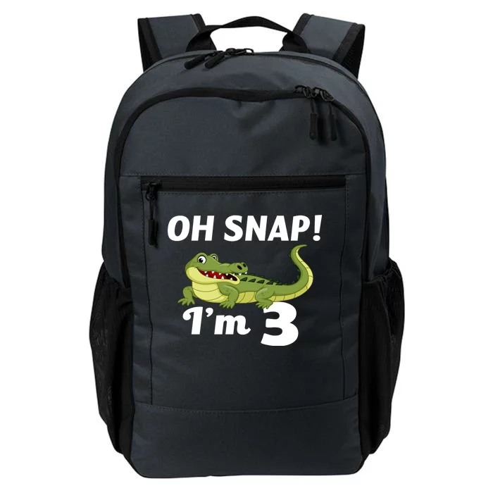 3rd Birthday Oh Snap Im 3 Daily Commute Backpack