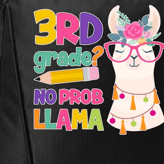 3rd Grade? No Prob Llama City Backpack