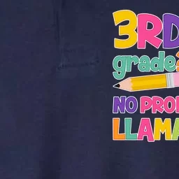 3rd Grade? No Prob Llama Softstyle Adult Sport Polo