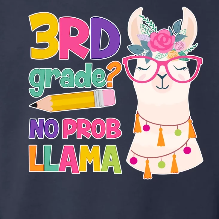 3rd Grade? No Prob Llama Toddler Hoodie