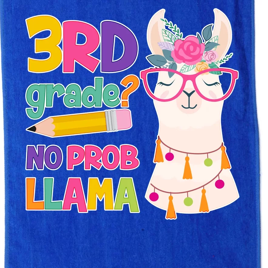 3rd Grade? No Prob Llama Platinum Collection Golf Towel