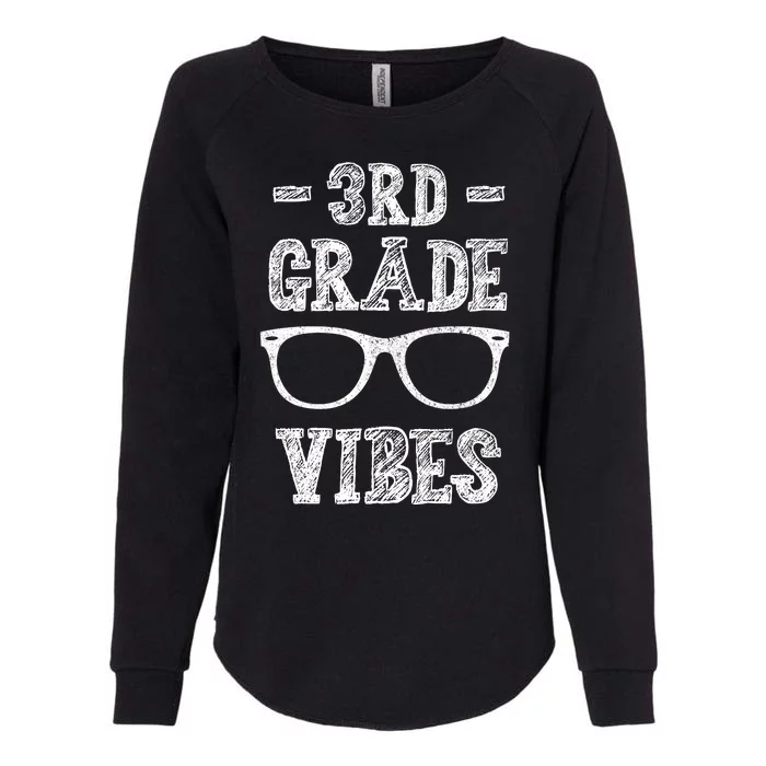 3rd Grade Vibes Womens California Wash Sweatshirt