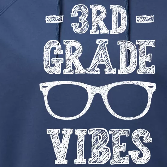 3rd Grade Vibes Performance Fleece Hoodie