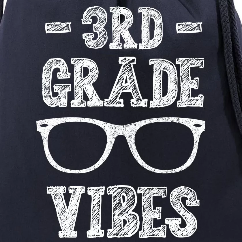 3rd Grade Vibes Drawstring Bag