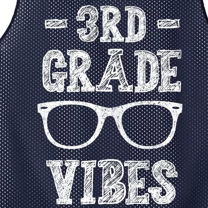 3rd Grade Vibes Mesh Reversible Basketball Jersey Tank