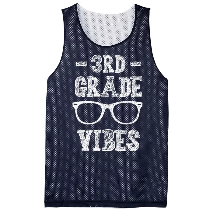 3rd Grade Vibes Mesh Reversible Basketball Jersey Tank