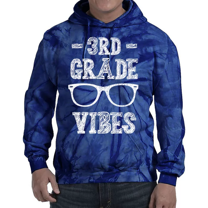 3rd Grade Vibes Tie Dye Hoodie